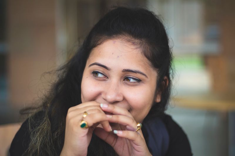 Portrait of Priya K., office manager